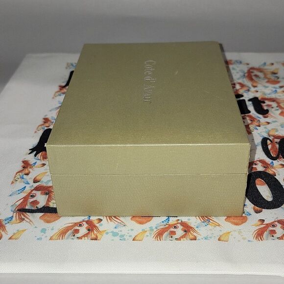 Cote d’ Azur Vintage Silver Tone Clear Stones Jewelry Set $90 - New Old Stock - Picture 10 of 12